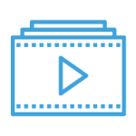 icons built in video support